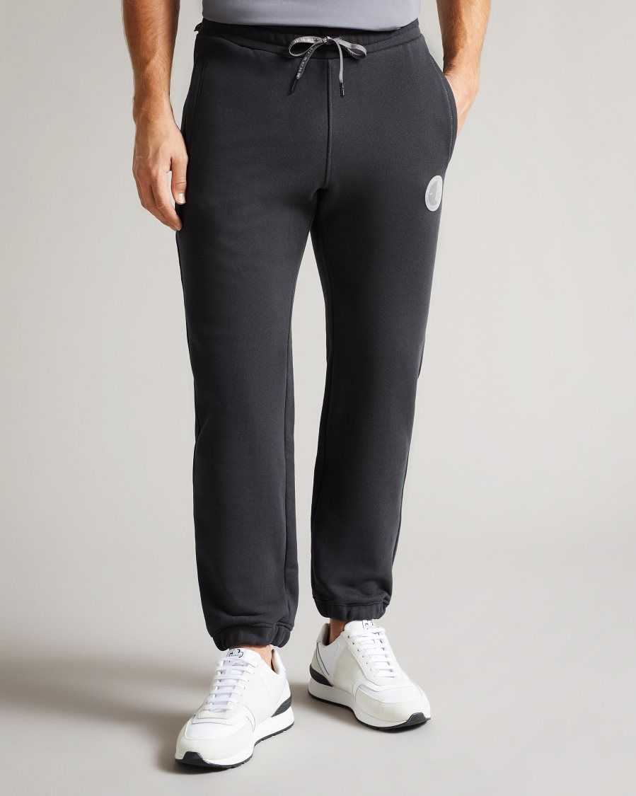 Ted Baker Akabusi Active Jersey Joggers Black | 2369071-GN