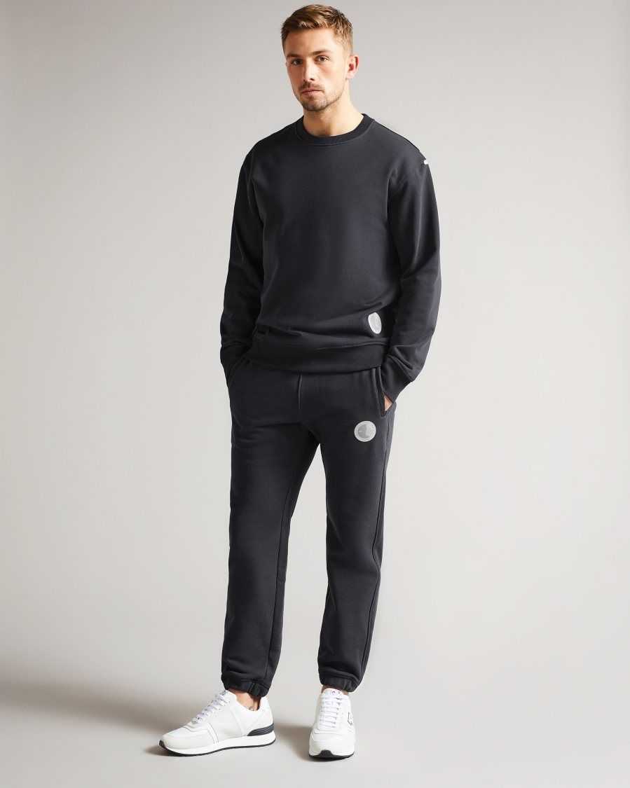 Ted Baker Akabusi Active Jersey Joggers Black | 2369071-GN