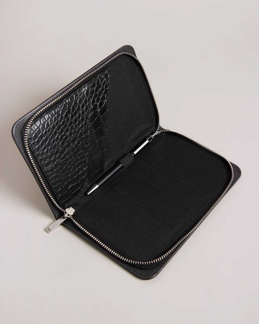 Ted Baker Alffiie Travel Organiser Black | 0547923-VP