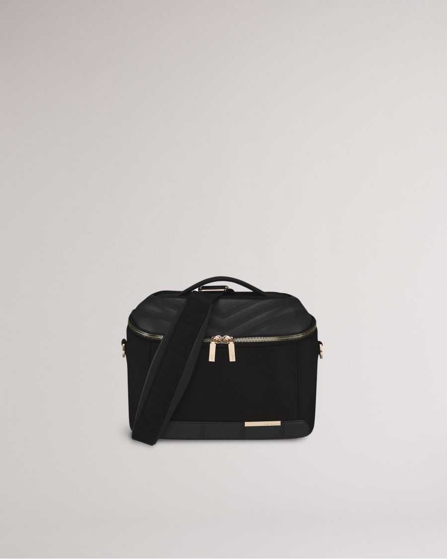 Ted Baker Almie Softside Vanity Case 32x24x20cm Black | 1872569-YS