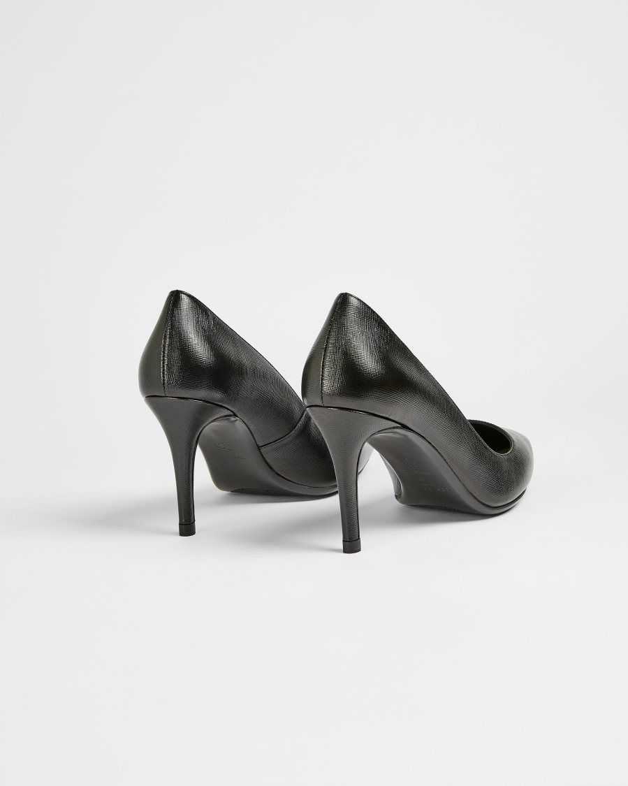 Ted Baker Alysse Leather Court Shoes Black | 1962705-KW