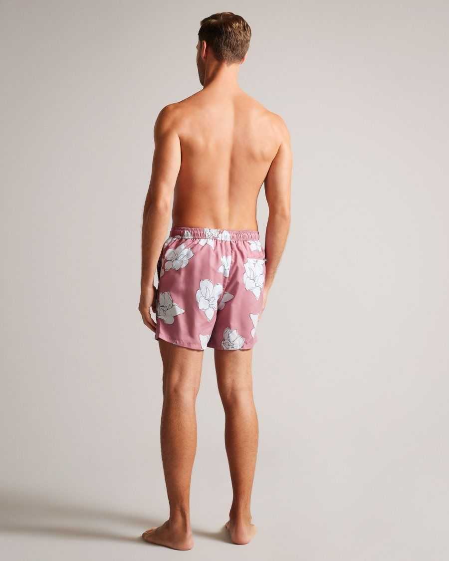 Ted Baker Ampbell Floral Swim Shorts Medium Pink | 9178364-XS