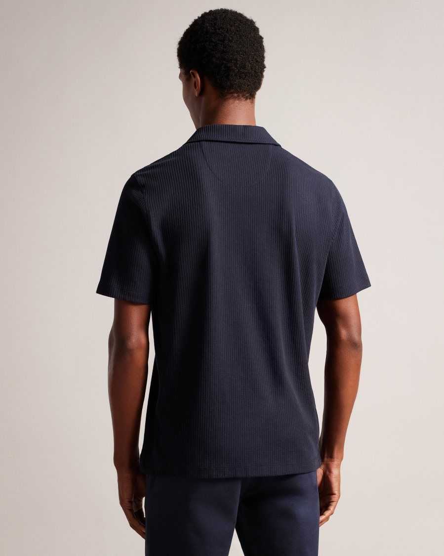 Ted Baker Arkes Regular Fit Polo Shirt Navy | 1379085-XD