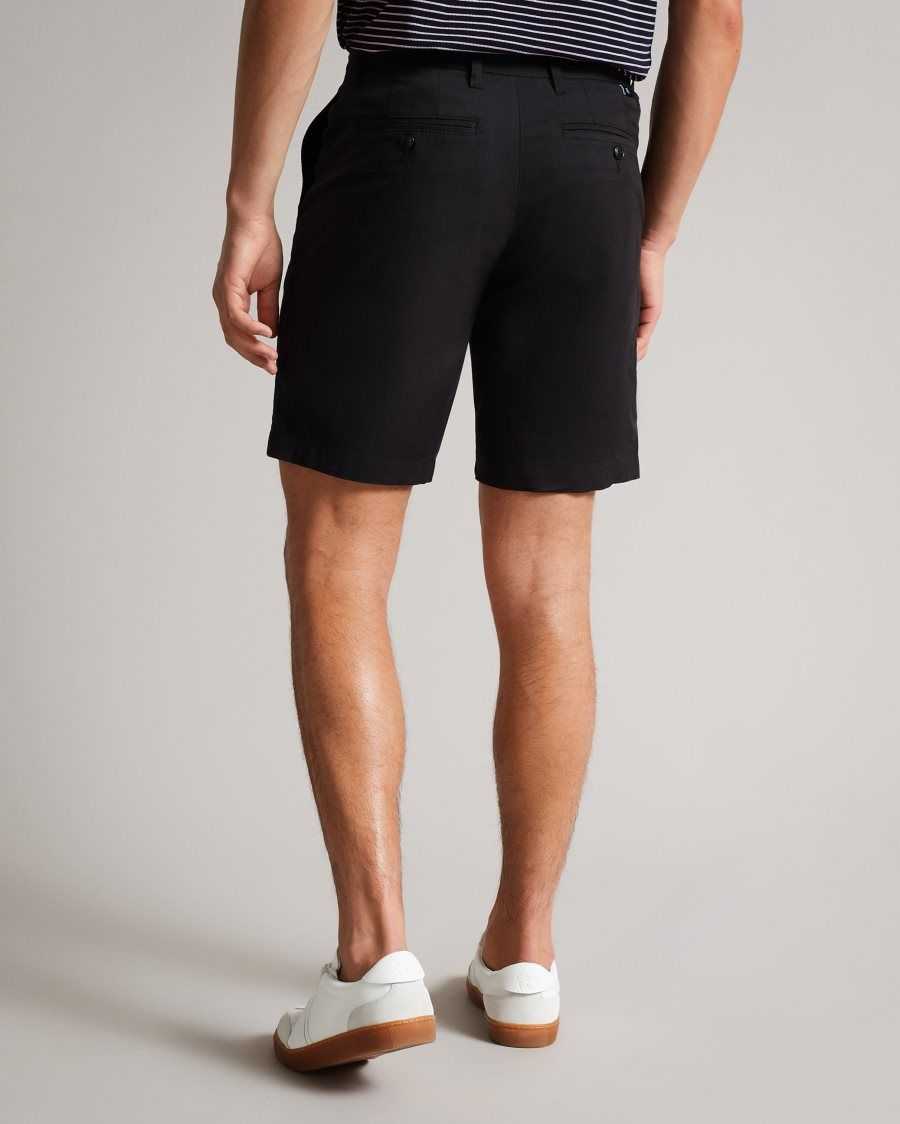 Ted Baker Ashfrd Chino Shorts Black | 2736480-TW