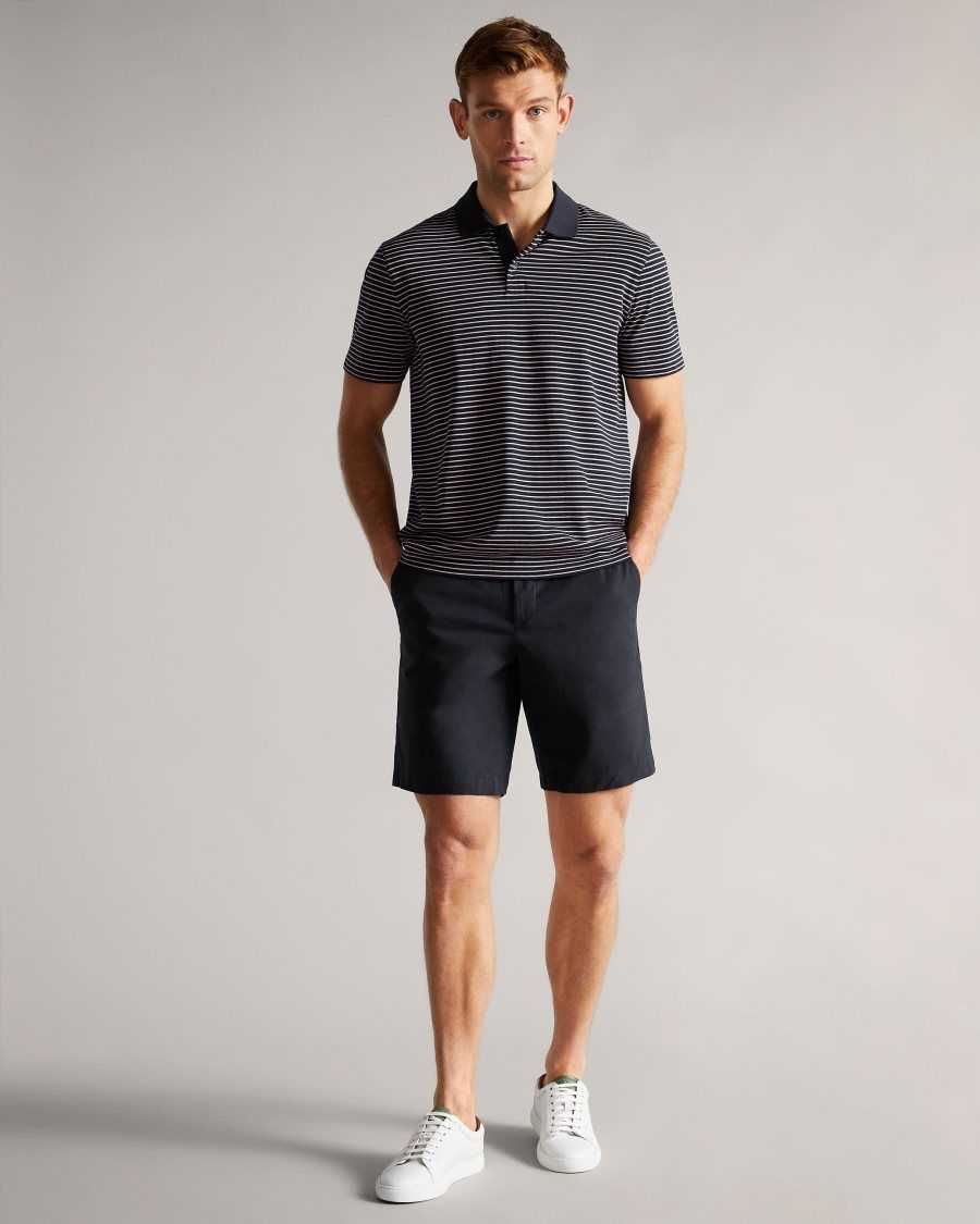 Ted Baker Ashfrd Chino Shorts Dark Navy | 4893261-RU