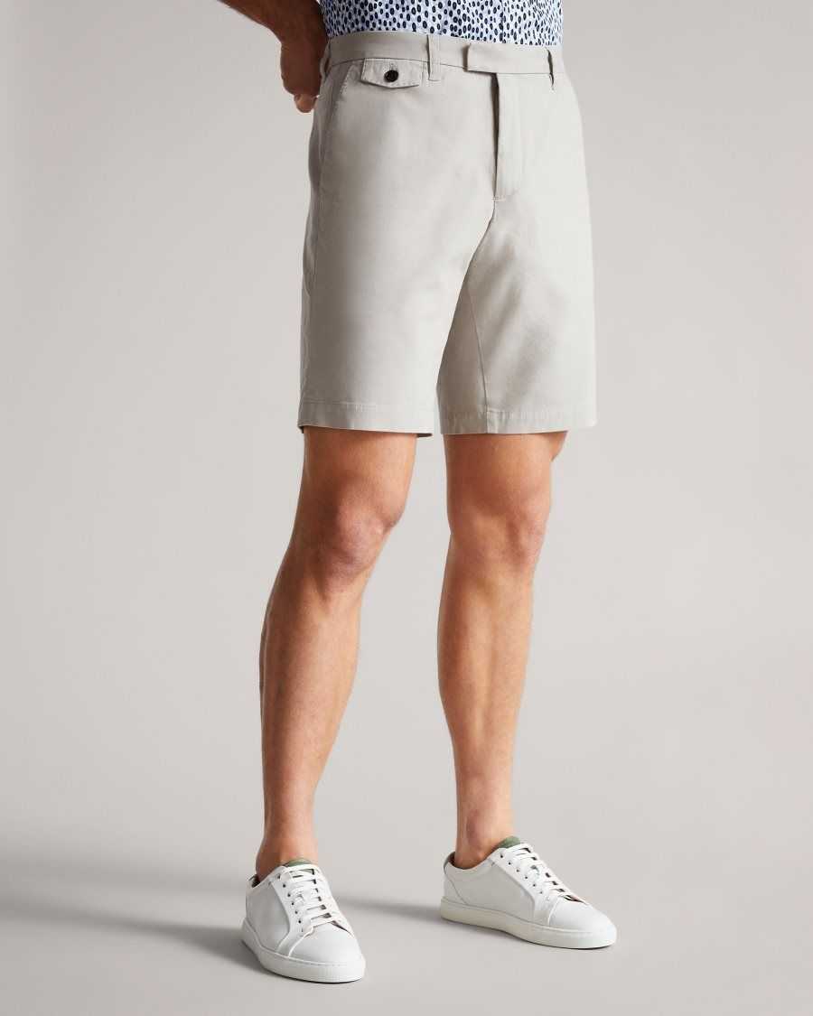 Ted Baker Ashfrd Chino Shorts Light Grey | 6158903-GL