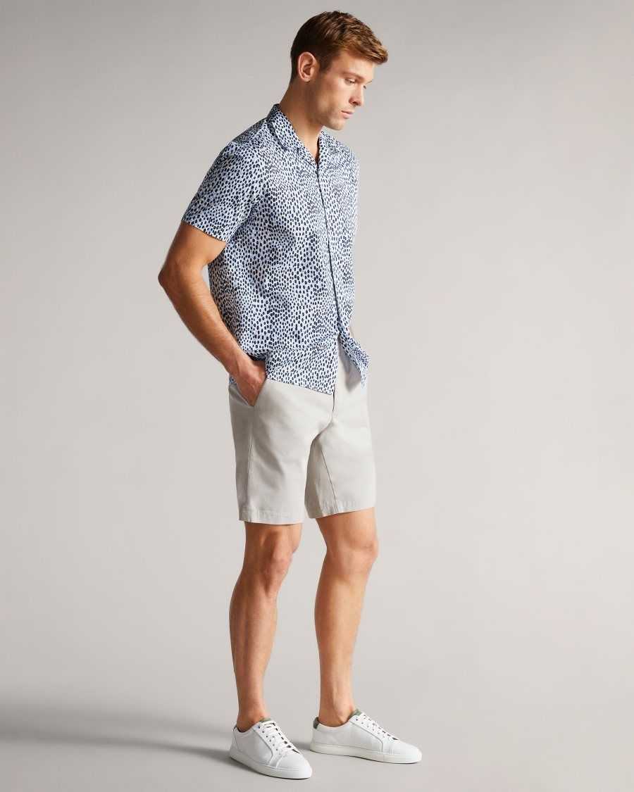 Ted Baker Ashfrd Chino Shorts Light Grey | 6158903-GL