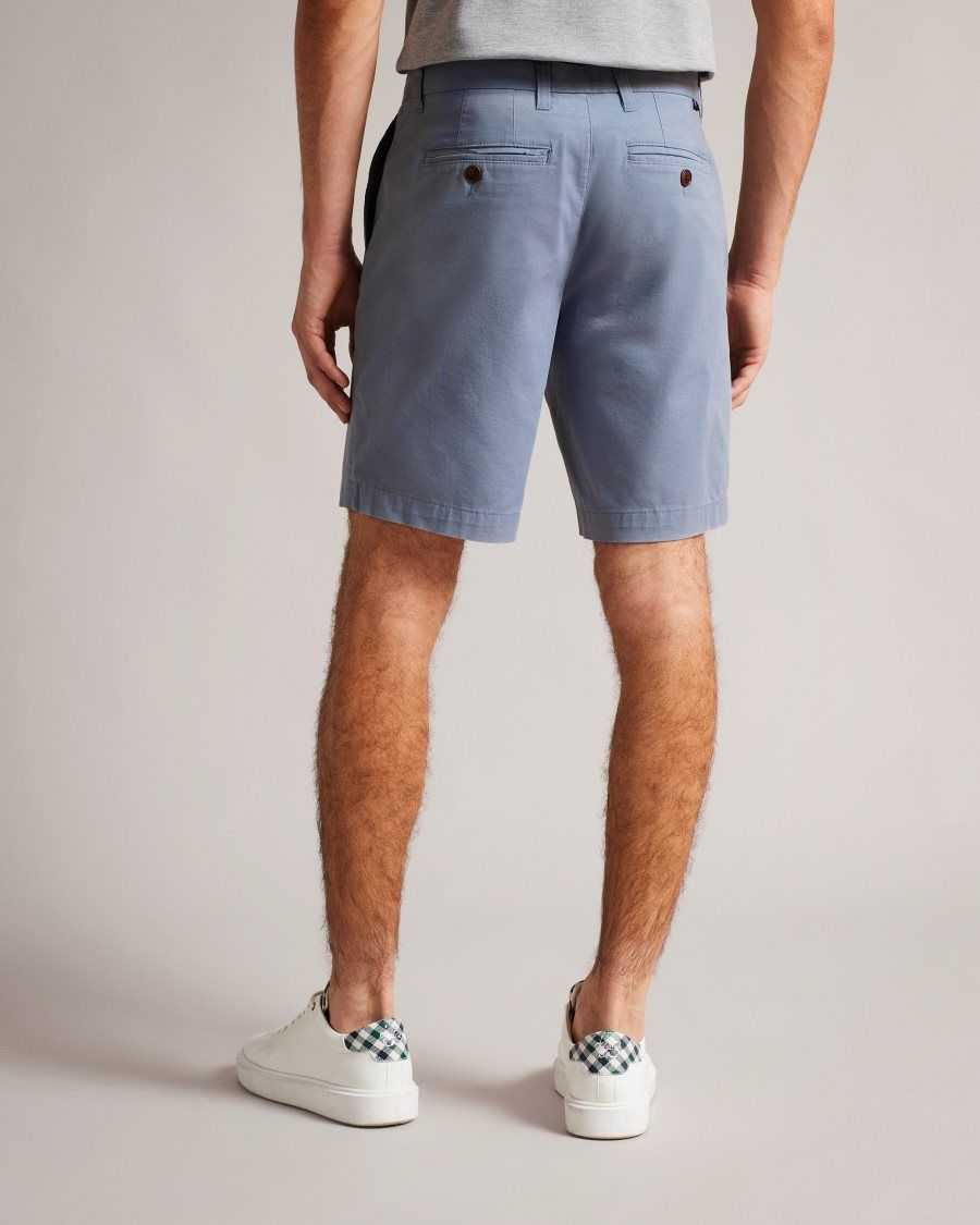 Ted Baker Ashfrd Chino Shorts Medium Blue | 9231670-NC