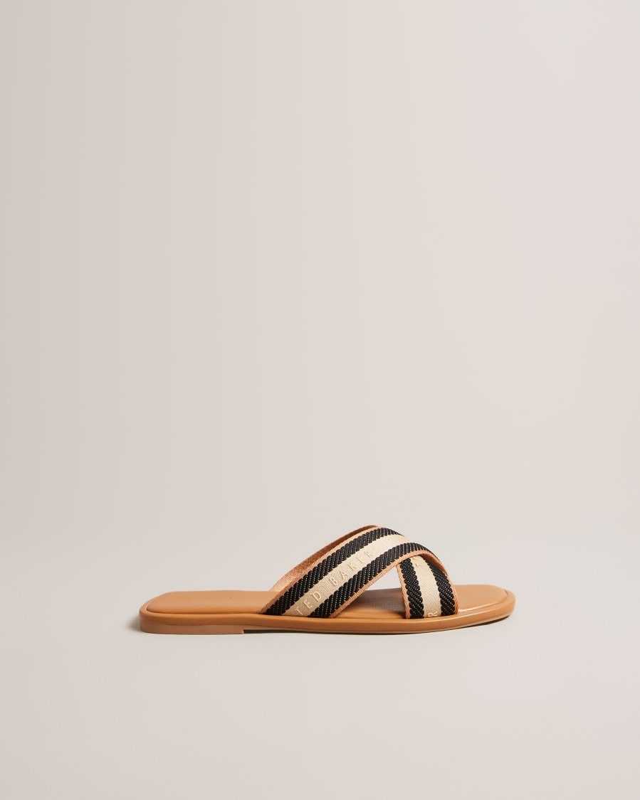 Ted Baker Ashika Webbing Strap Sandals Tan | 0315678-YI