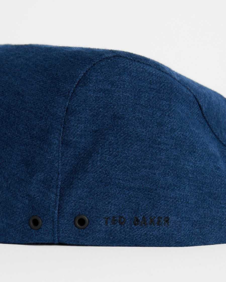 Ted Baker Aspinn Textured Ivy Cap Navy | 6085437-PU