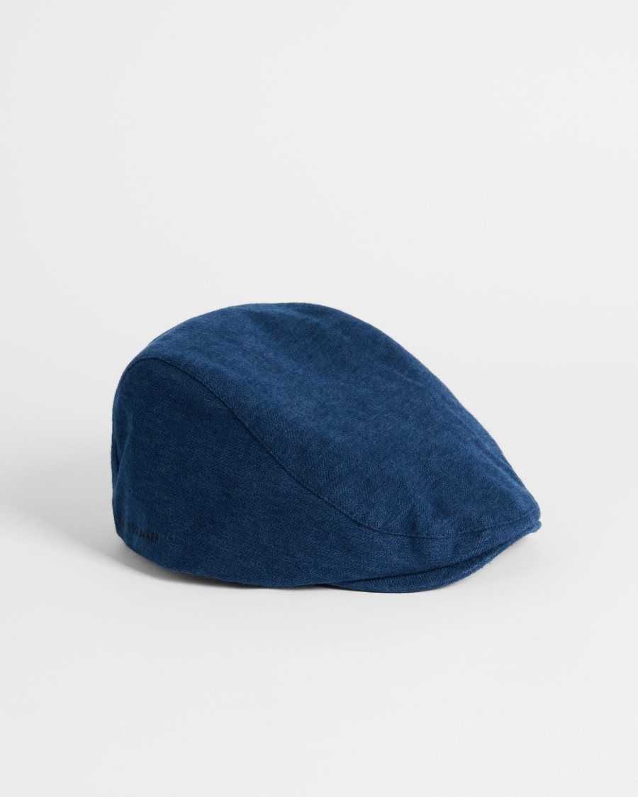 Ted Baker Aspinn Textured Ivy Cap Navy | 6085437-PU