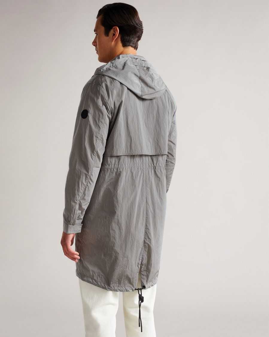 Ted Baker Atrim Lightweight Parka Grey | 0473586-OJ