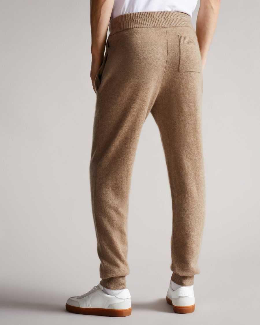 Ted Baker Axfrd Cashmere Knitted Jogger Brown | 7013629-BR