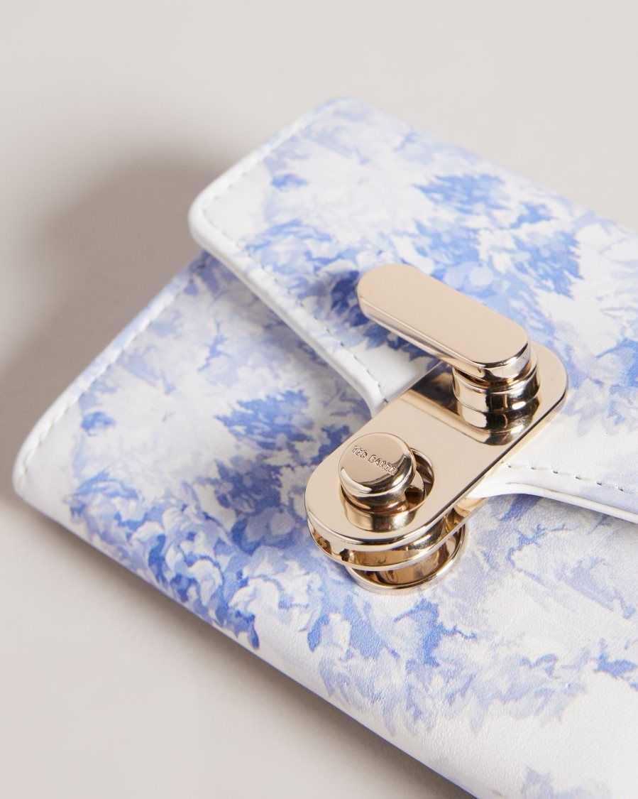 Ted Baker Ayalam New Romantic Landscape Small Purse White | 9176035-IM