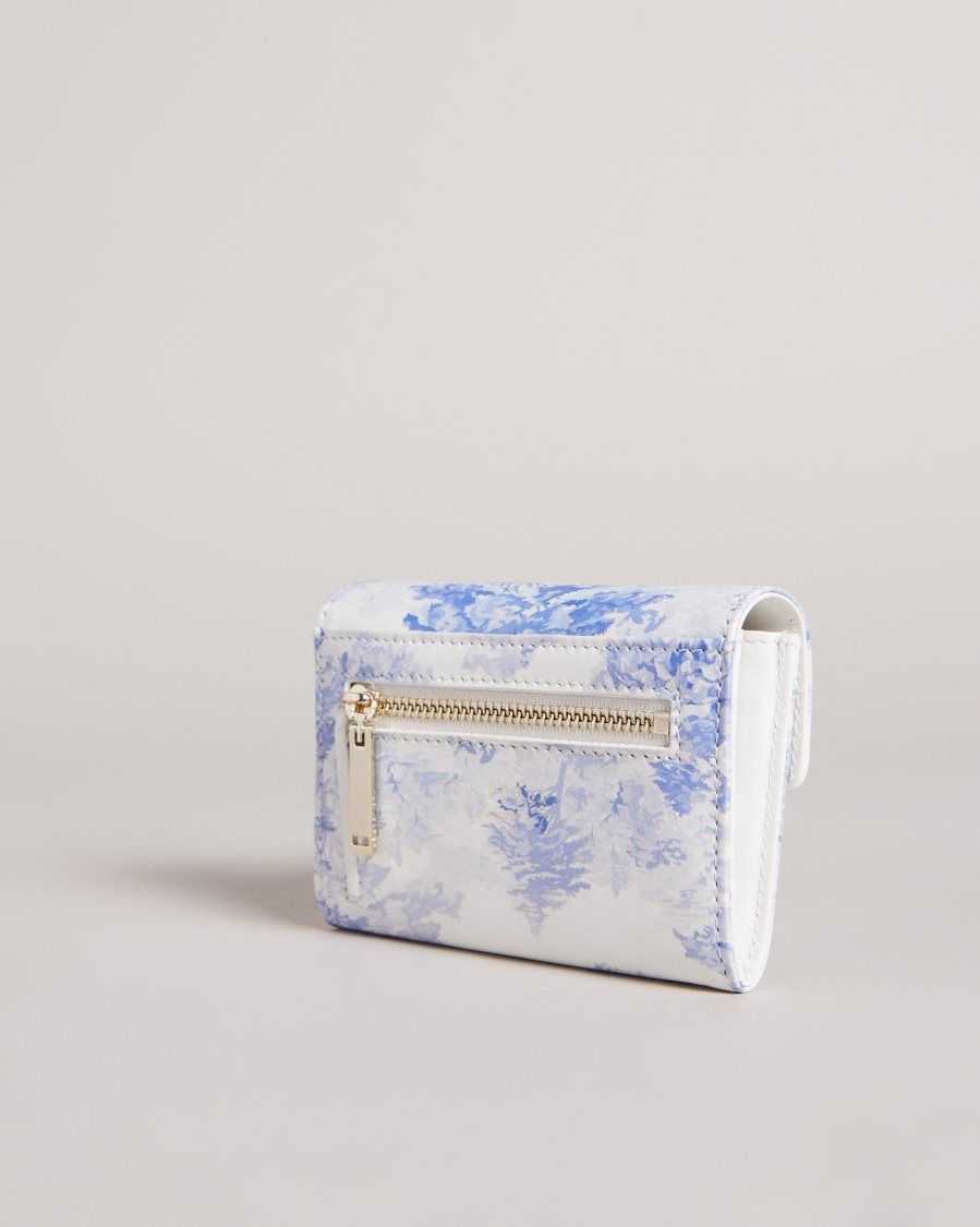 Ted Baker Ayalam New Romantic Landscape Small Purse White | 9176035-IM