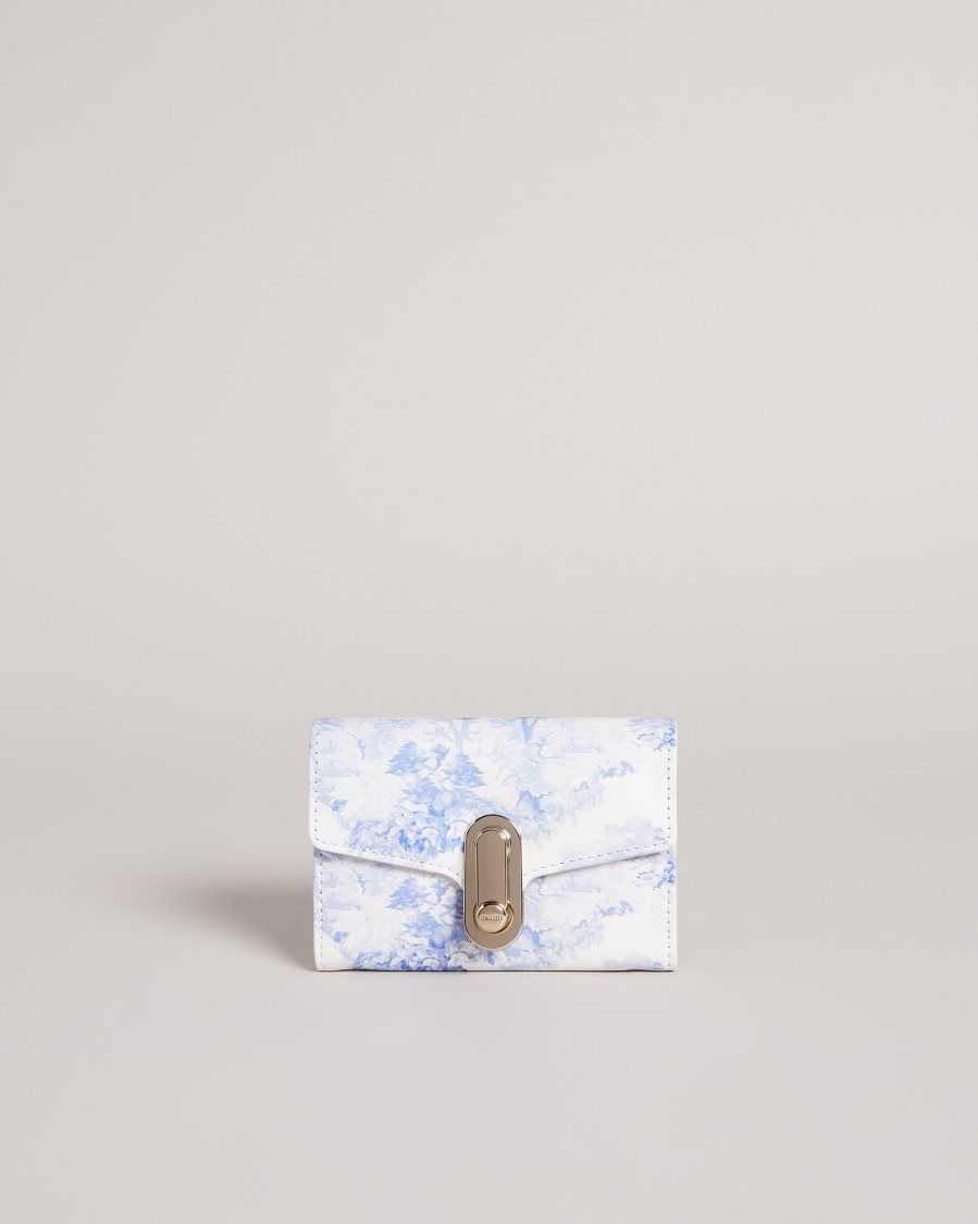 Ted Baker Ayalam New Romantic Landscape Small Purse White | 9176035-IM