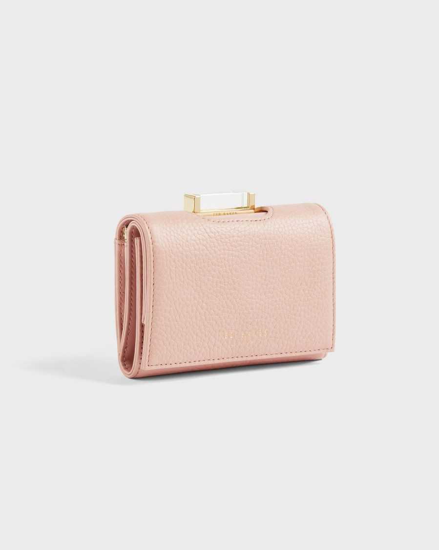 Ted Baker Baran Small Bobble Purse Pale Pink | 2635784-DE