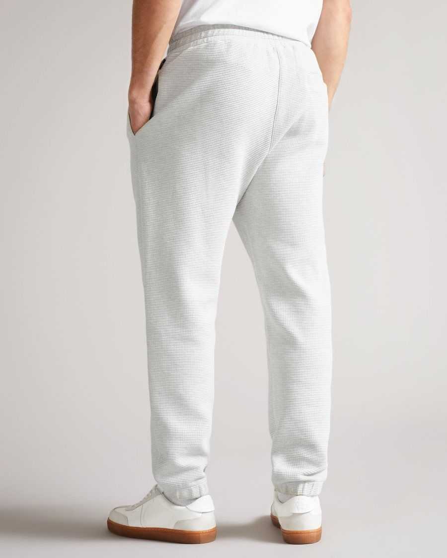 Ted Baker Bathwik Waffle Textured Jogger Grey-Marl | 5169427-JD