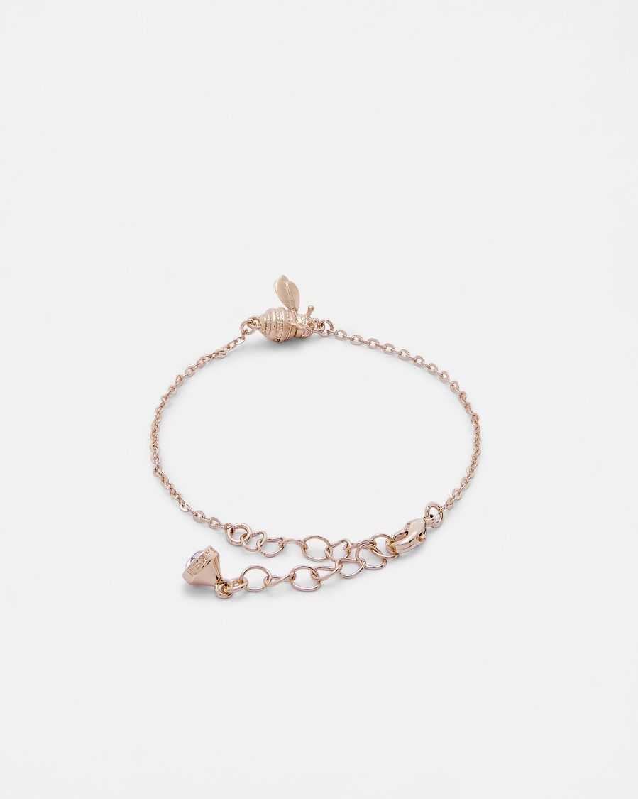 Ted Baker Beedina Bumble Bee Bracelet Rose Gold Colour | 2517604-UC