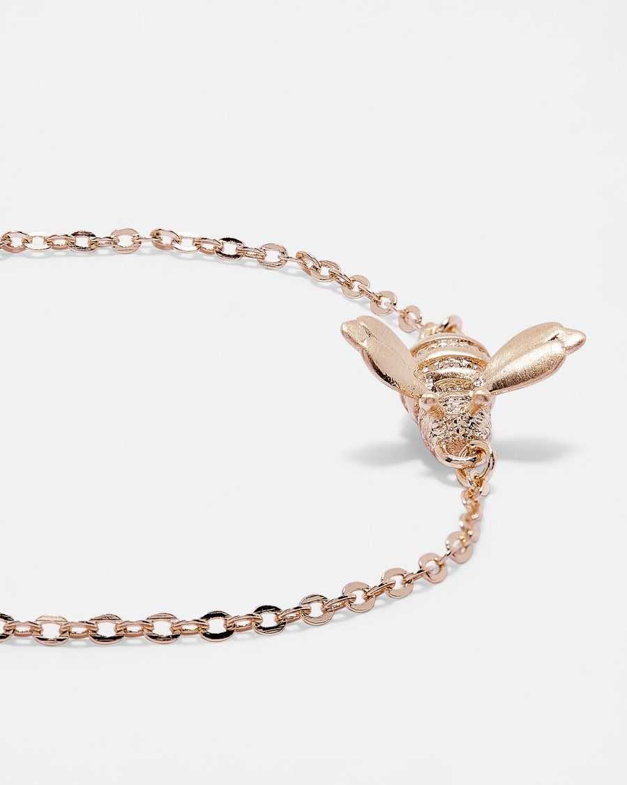 Ted Baker Beedina Bumble Bee Bracelet Rose Gold Colour | 2517604-UC