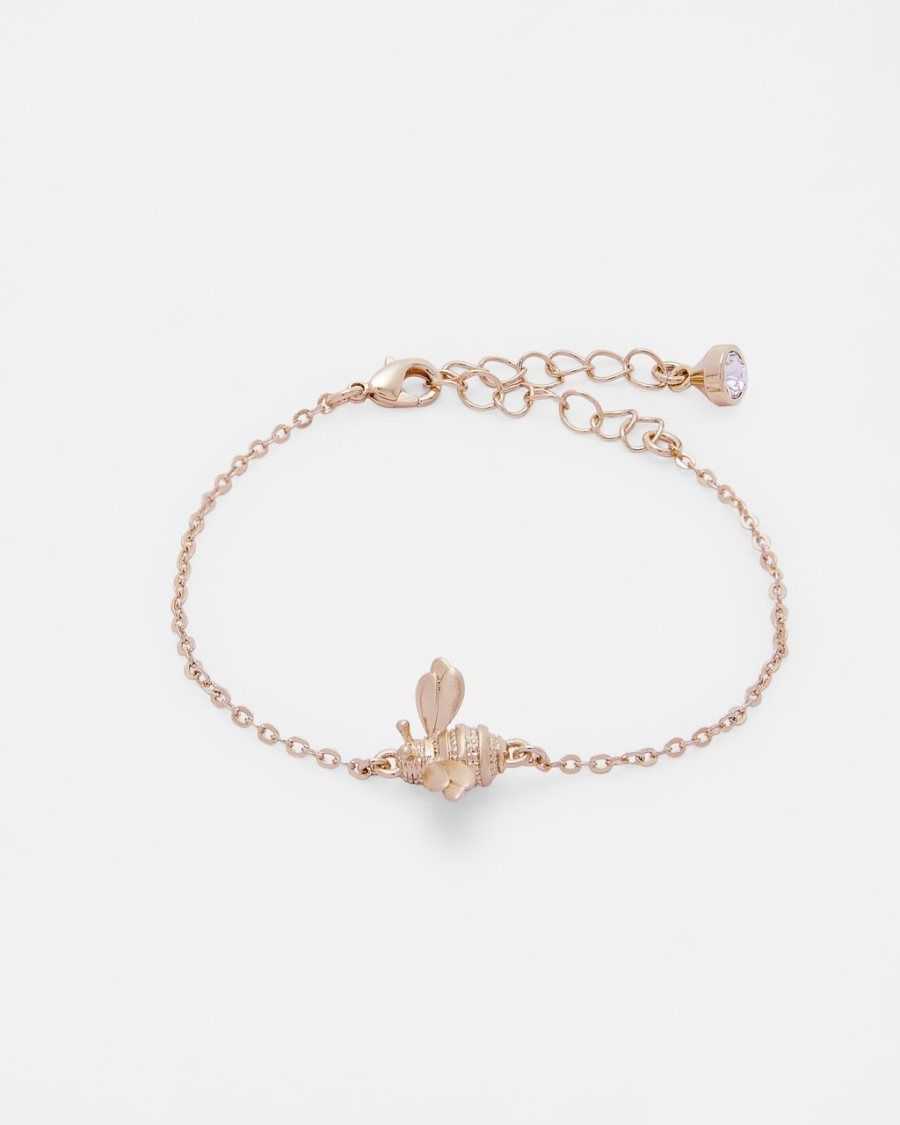 Ted Baker Beedina Bumble Bee Bracelet Rose Gold Colour | 2517604-UC