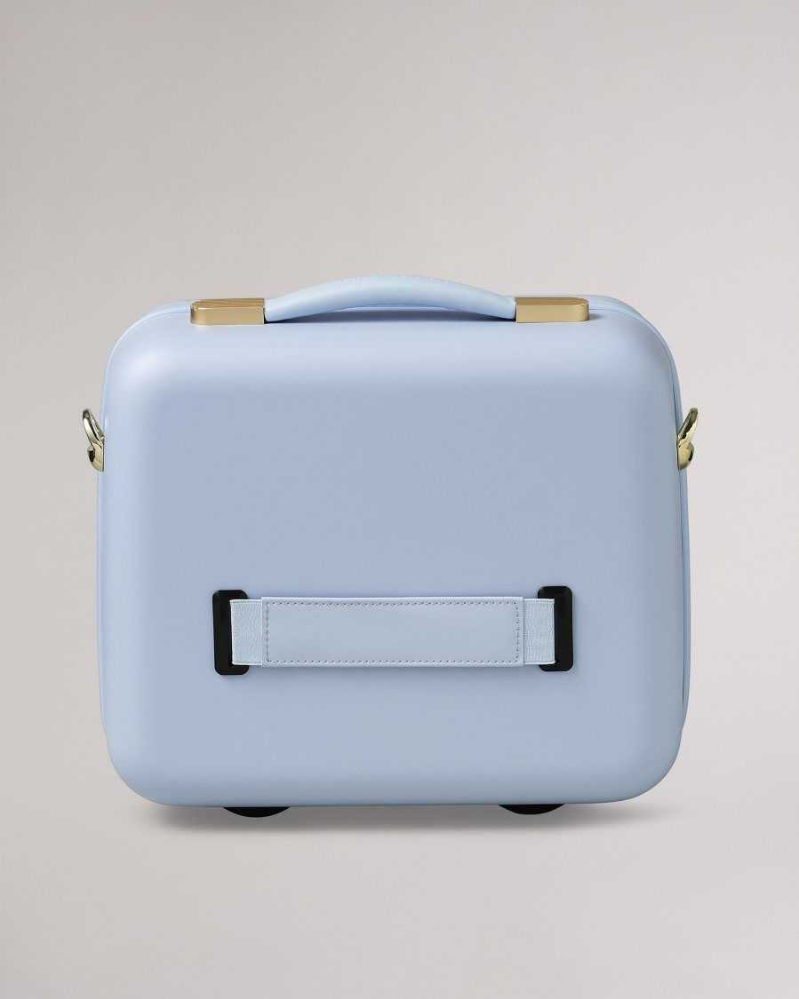 Ted Baker Beelle Bow Detail Vanity Case 31.5x34x19.5cm Pale Blue | 0945673-HN