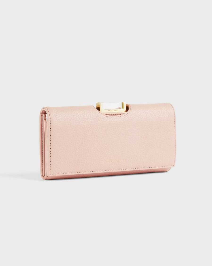 Ted Baker Bita Large Bobble Purse Pale Pink | 2396405-CE