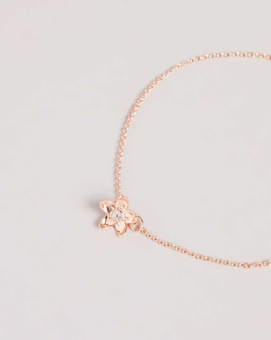 Ted Baker Braidn Blossom Bracelet Rose Gold Colour | 7256940-UD