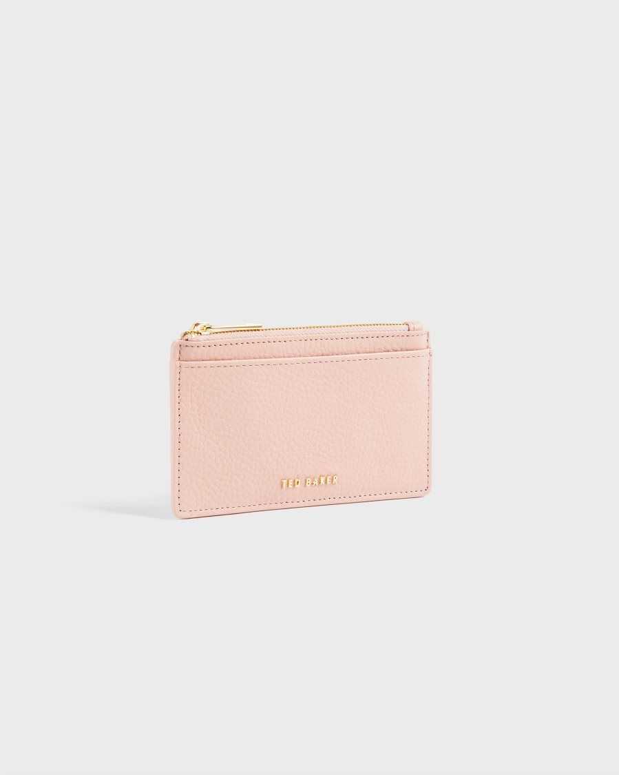 Ted Baker Briell Zip Card Holder Pale Pink | 9243081-LN