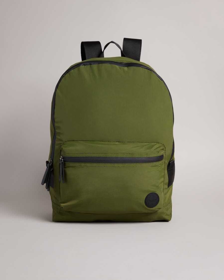 Ted Baker Burnst Foldaway Backpack Green | 1834792-QU