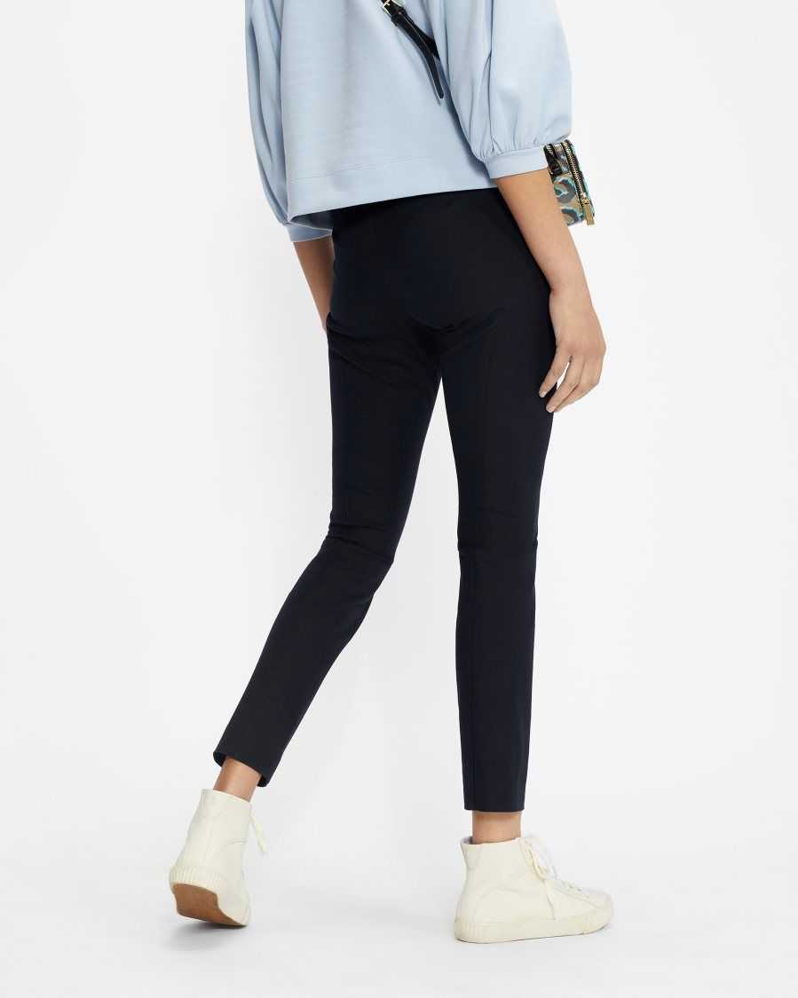 Ted Baker Calya Seam Detail Trousers Navy | 2635847-AN