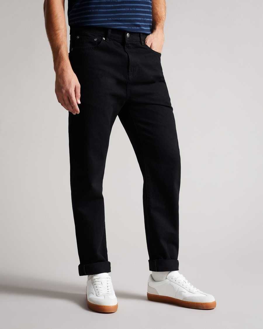 Ted Baker Camdun Slim Leg Denim Jeans Black | 3159427-YF