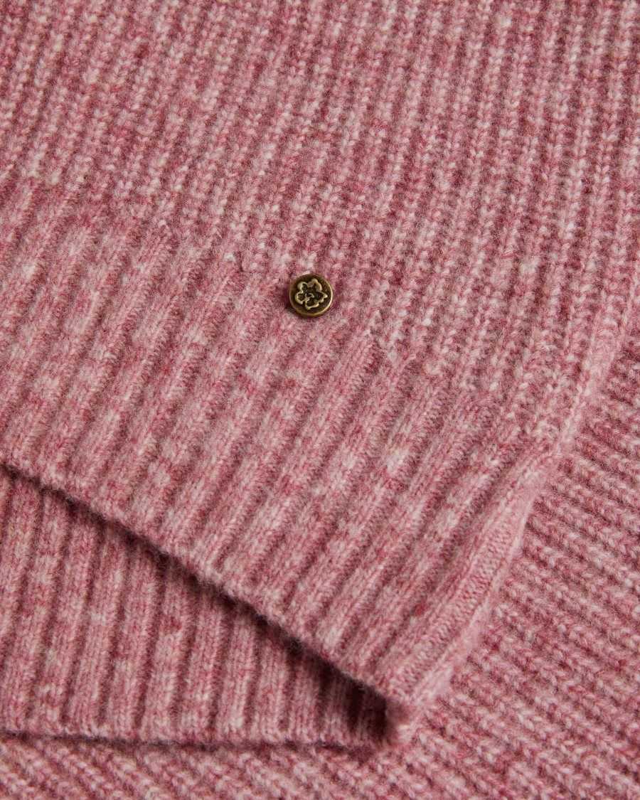 Ted Baker Cchloe High Neck Sweater Pale Pink | 0876914-QP