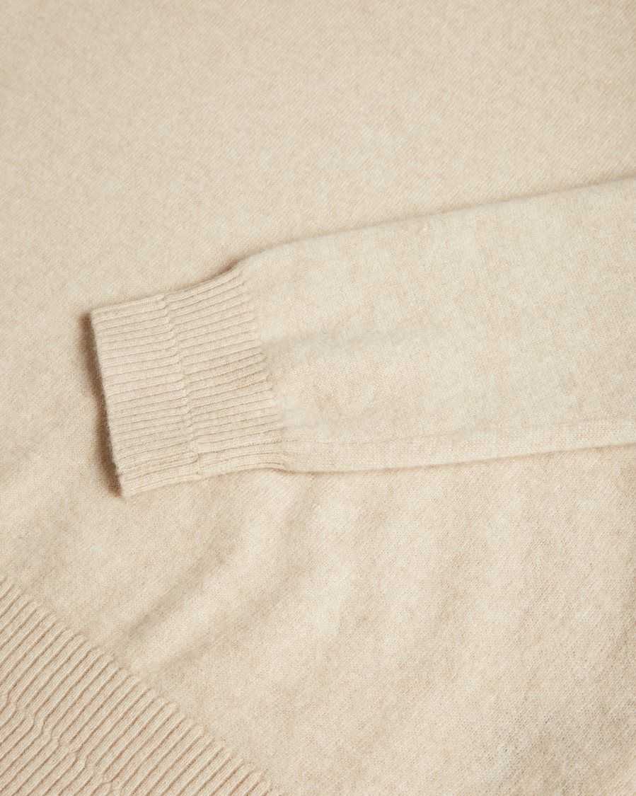 Ted Baker Chaplin Cashmere Crew Neck Jumper Beige | 6072849-XD