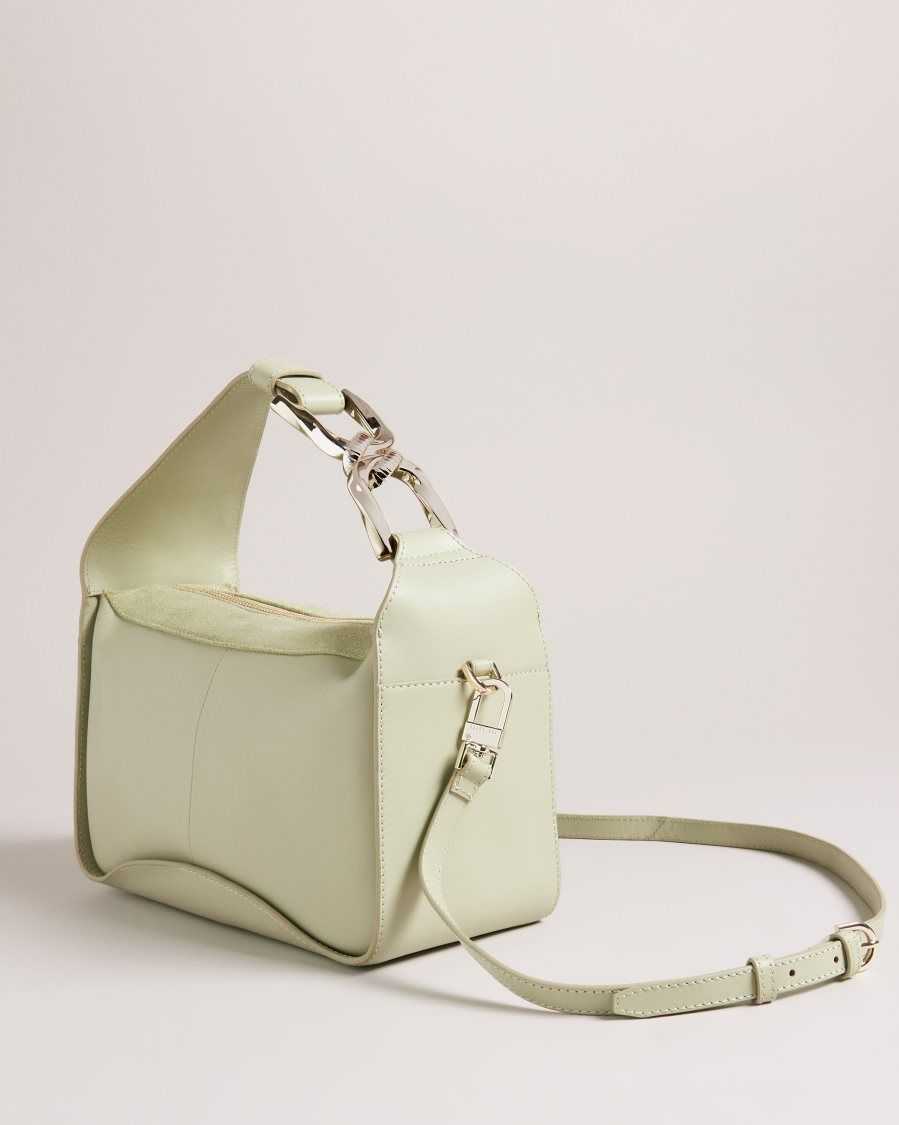 Ted Baker Cheriyl Chain Detail Crossbody Bag Green | 6913425-UX