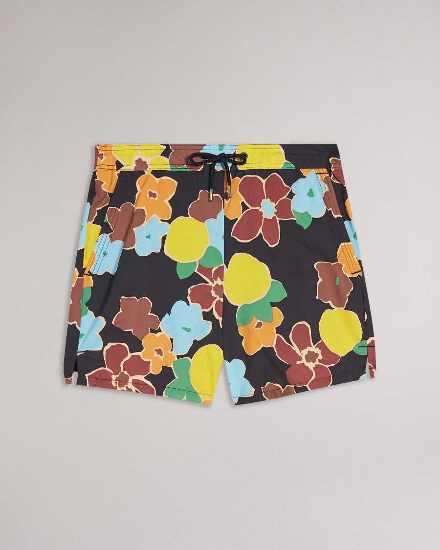 Ted Baker Chiswel Large Floral Swim Shorts Multicoloured | 1084297-NC