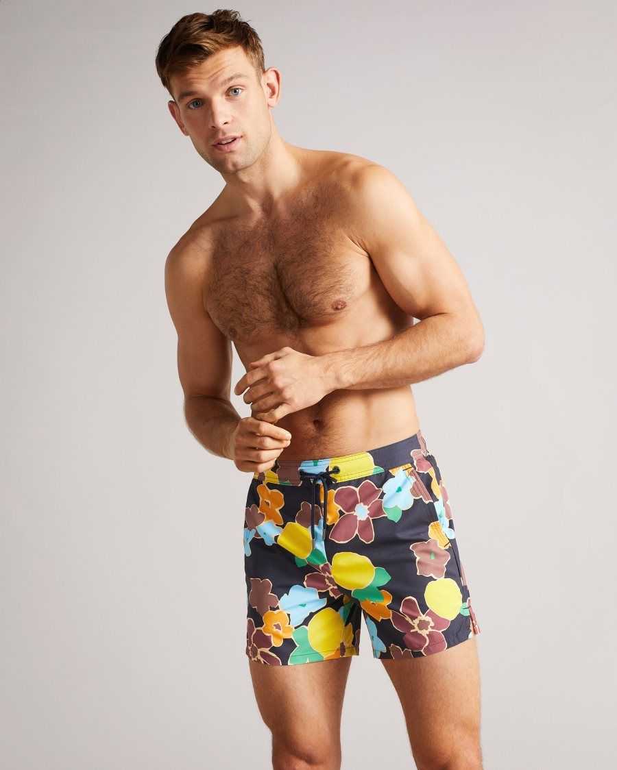 Ted Baker Chiswel Large Floral Swim Shorts Multicoloured | 1084297-NC