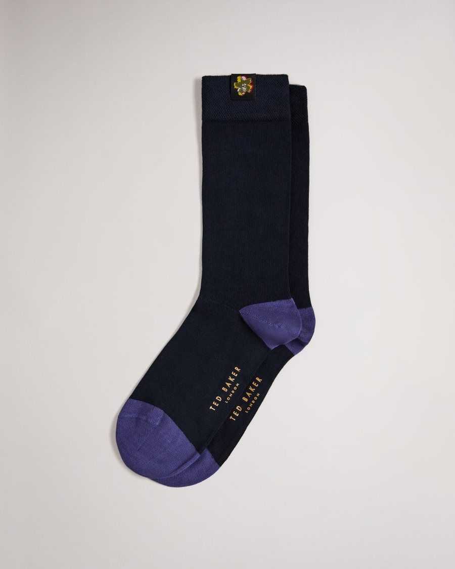 Ted Baker Clasic Plain Socks Blue | 8653940-PM