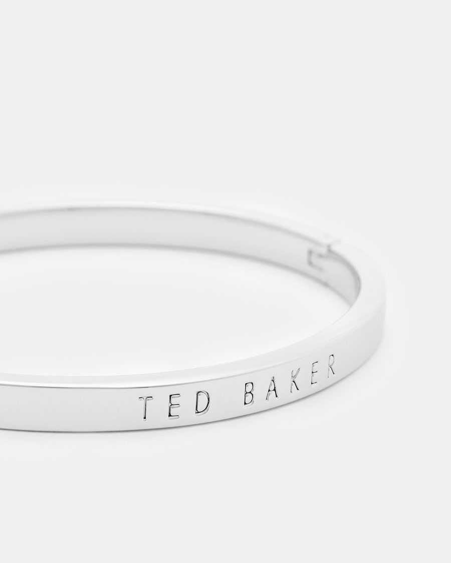 Ted Baker Clemina Hinged Bangle Silver Colour | 9176803-GW