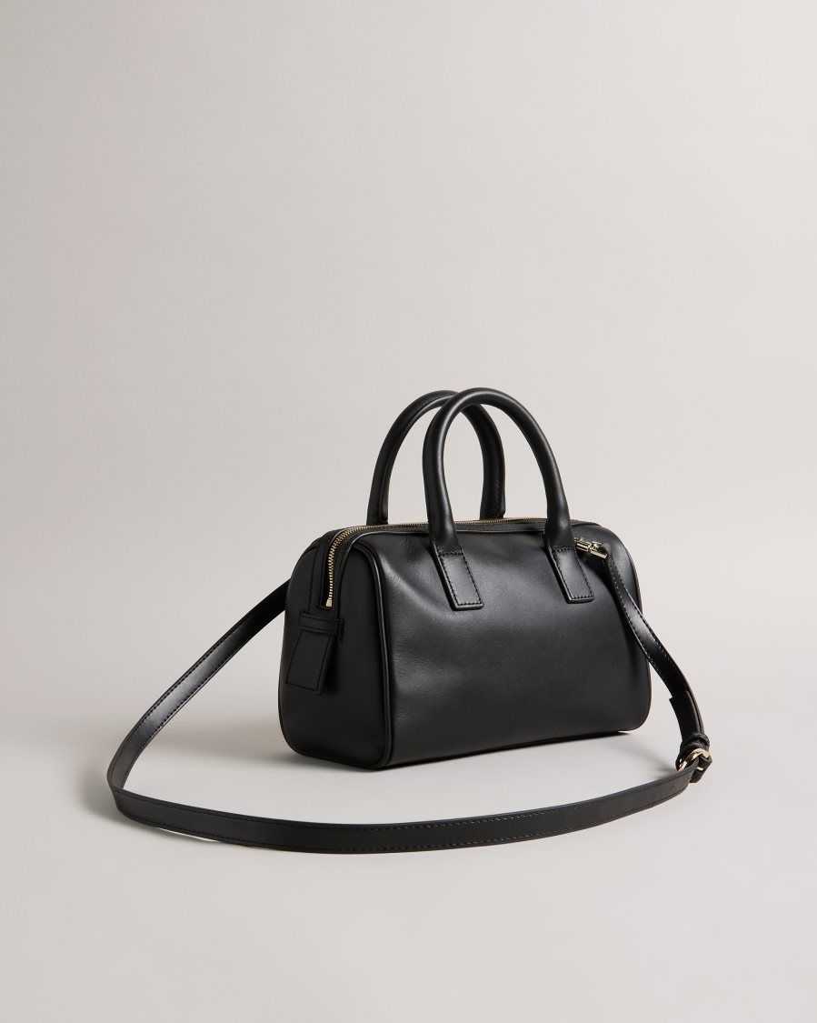 Ted Baker Daralia Branded Webbing Shoulder Bag Black | 8514796-LX