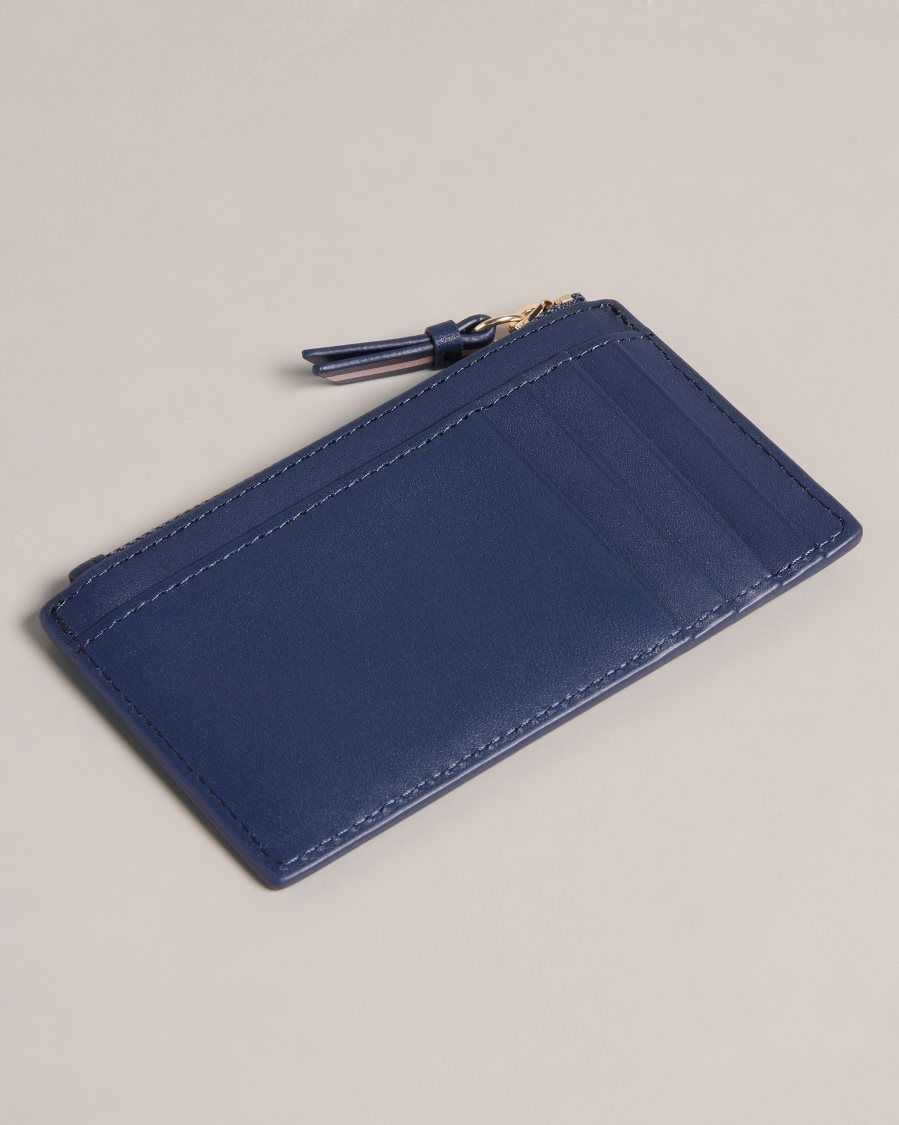 Ted Baker Darcena Zip Up Coin Purse Navy | 0891756-PV