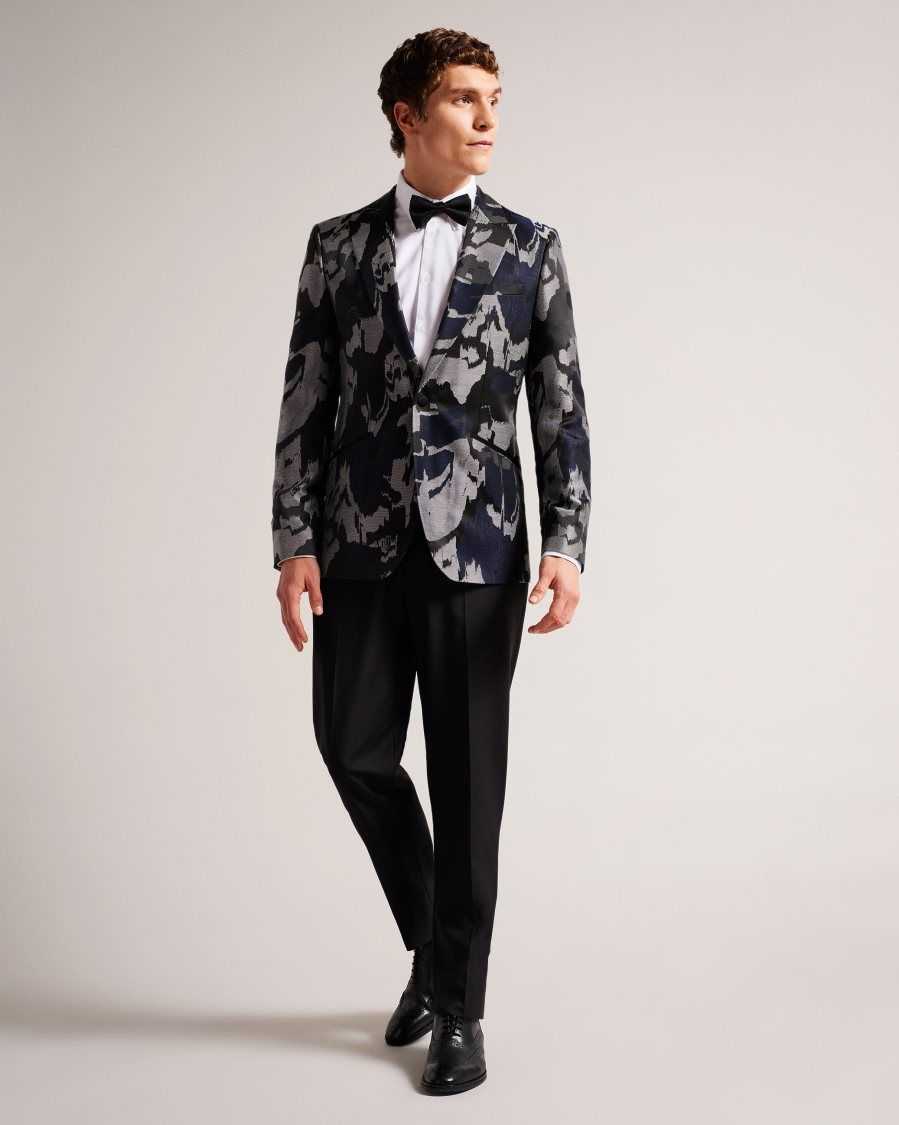 Ted Baker Diegan Single Breasted Evening Jacket Black | 4713086-IE