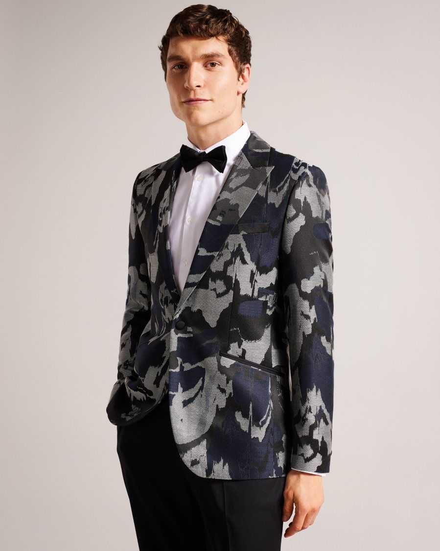 Ted Baker Diegan Single Breasted Evening Jacket Black | 4713086-IE