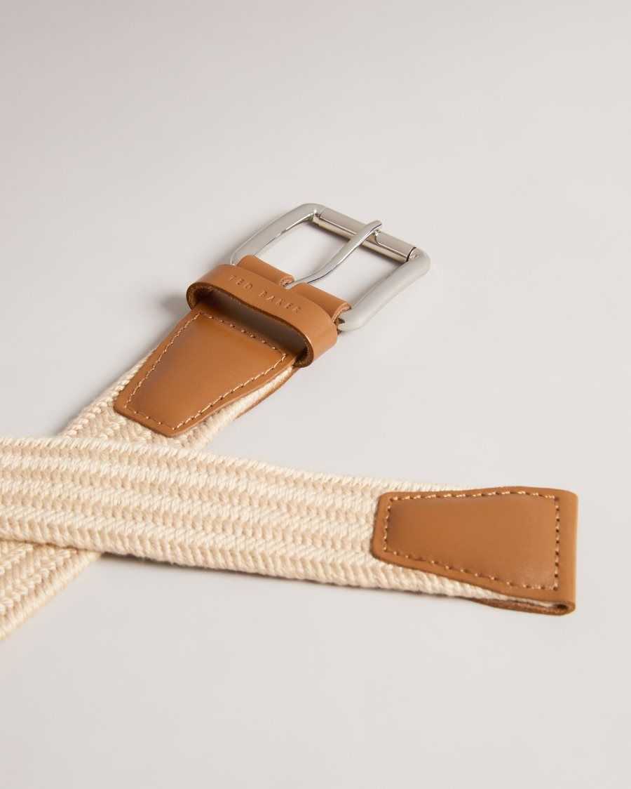 Ted Baker Diumm Woven Belt Natural | 4067312-GW