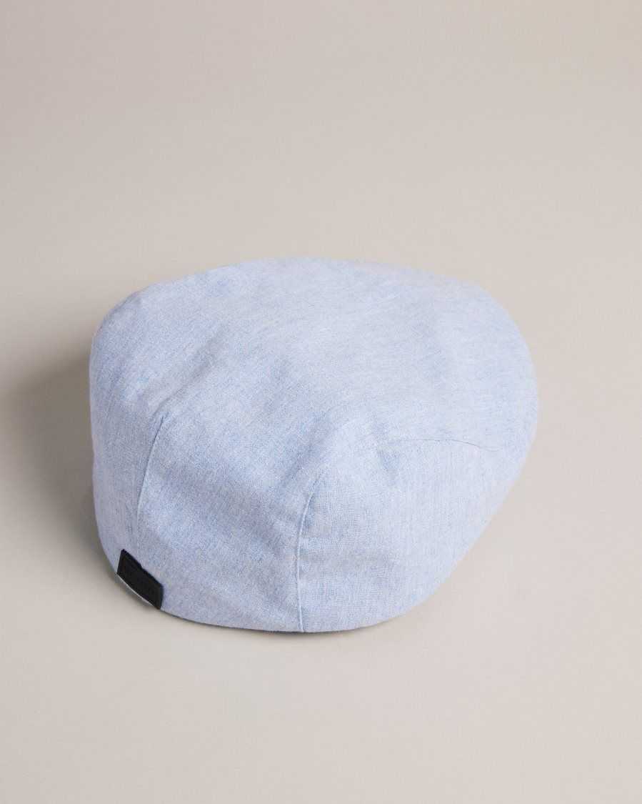 Ted Baker Drakee Flat Cap Light Blue | 3852907-HZ