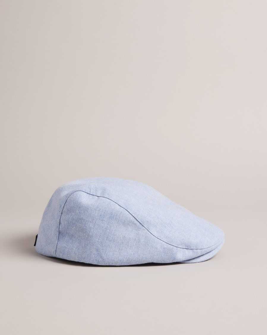 Ted Baker Drakee Flat Cap Light Blue | 3852907-HZ