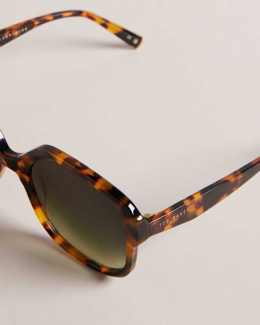 Ted Baker Eeloise Square Tortoiseshell Sunglasses Tortoiseshell | 9850123-GI