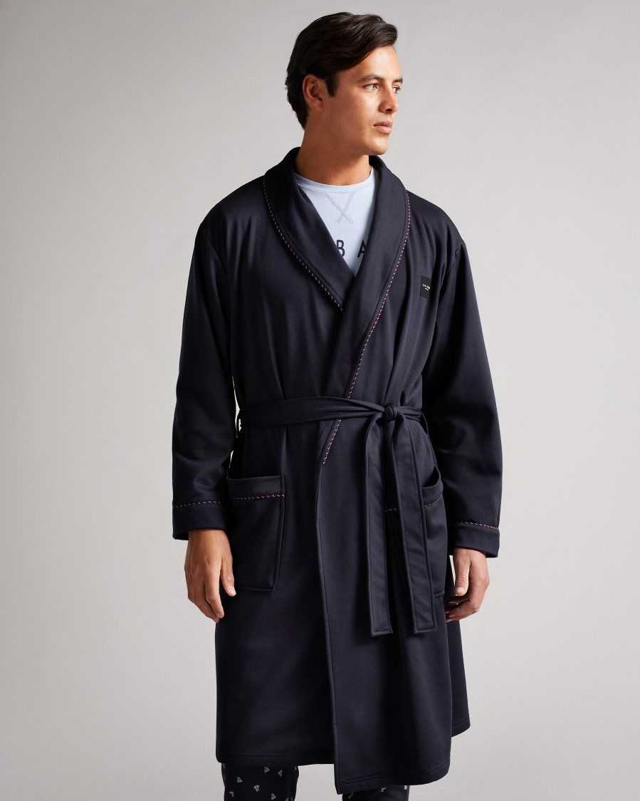 Ted Baker Eiddeer Brushed Ponte Robe Navy | 6735928-XU