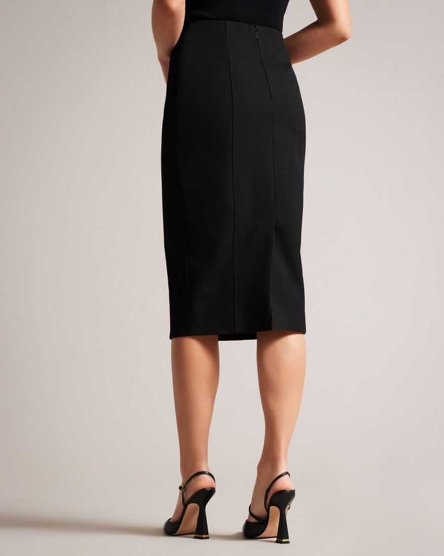 Ted Baker Eliziah Pencil Skirt Black | 5432160-OG