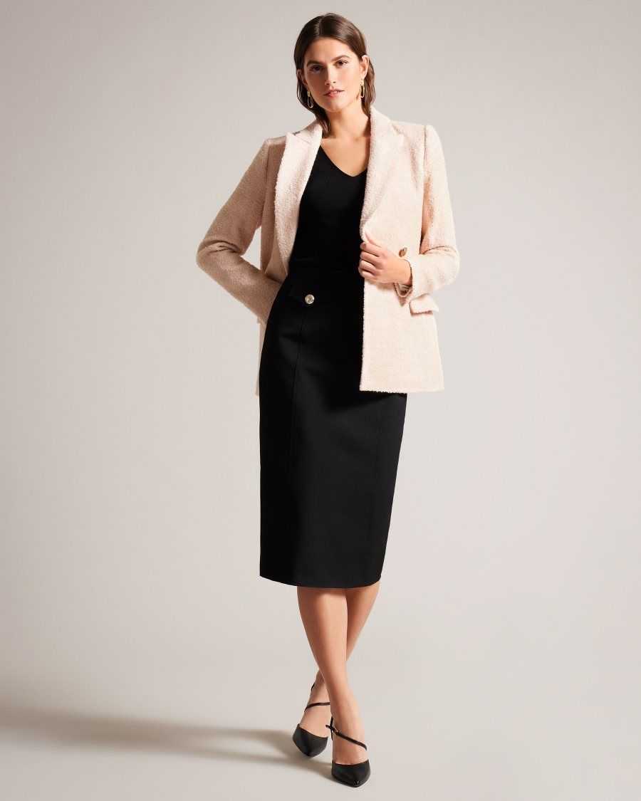 Ted Baker Eliziah Pencil Skirt Black | 5432160-OG